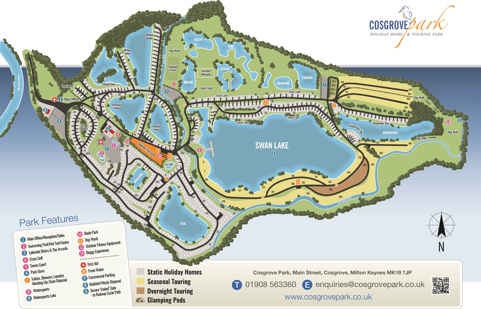 Lehigh Gorge State Park Map - A4 Park Map 2020v9 
