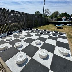 Giant Chess Board at Cosgrove Park