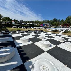 Giant Chess Board at Cosgrove Park